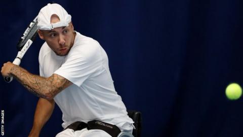 Andy Lapthorne loses in the British Open final