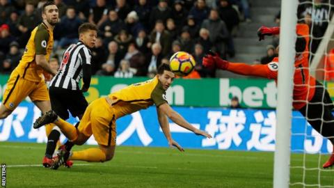 Newcastle United 0-0 Brighton & Hove Albion - BBC Sport