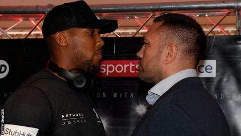 Anthony Joshua and Kubrat Pulev