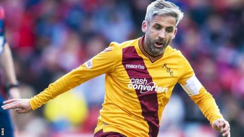Motherwell midfielder Keith Lasley