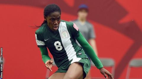 Nigeria's Asisat Oshoala
