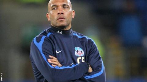 Curtis Fleming during his time with Crystal Palace