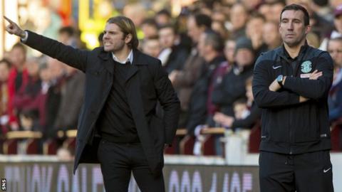 Robbie Neilson and Alan Stubbs
