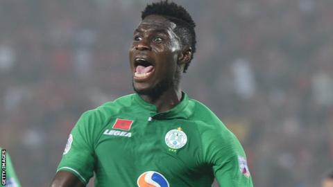 Raja Casablanca and DR Congo's Ben Malango