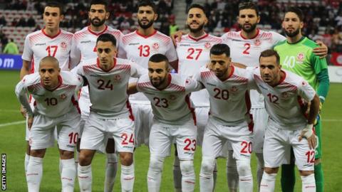 The Tunisia national team