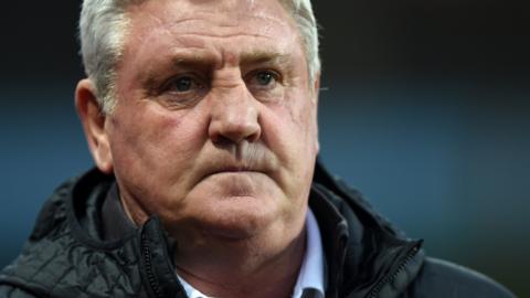 Aston Villa manager Steve Bruce