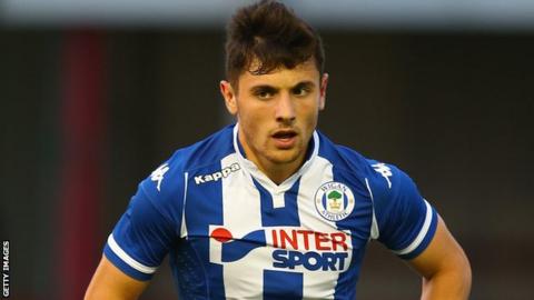 Jordan Flores Wigan Athletic