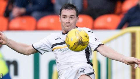 Dumbarton match winner Garry Fleming