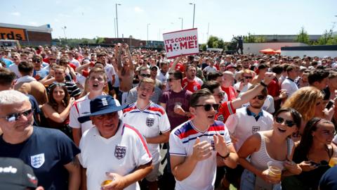 England fans