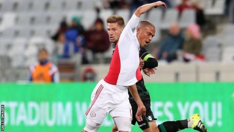 Ajax Cape Town's Rui Ruzaigh Gamildien