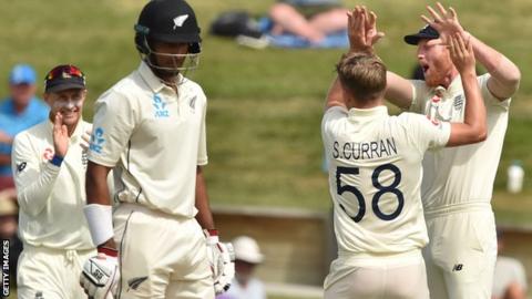 England celebrate wicket