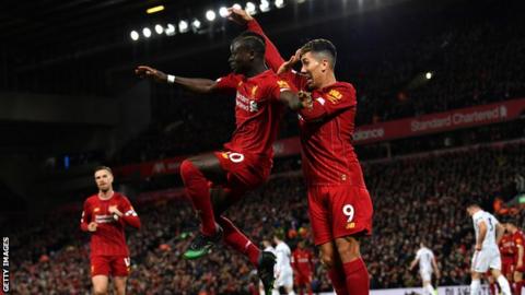 Sadio Mane and Roberto Firmino