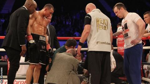 Blackwell post Eubank fight