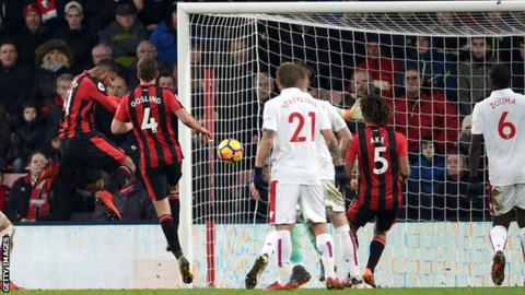 Bournemouth 2-1 Stoke City - BBC Sport