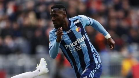 Sierra Leone and Djurgarden's Mohamed Buya Turay