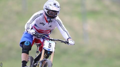 Mountain biker Gee Atherton