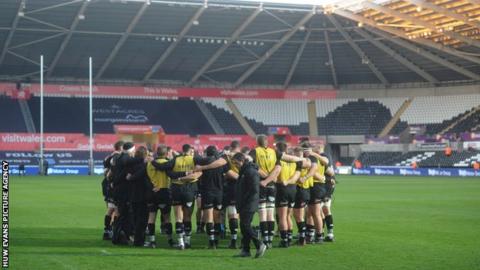 Ospreys have played at the Liberty Stadium since 2005