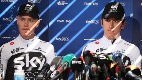 Image result for geraint thomas press conference Tour de France