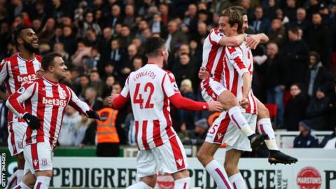 Joe Allen scored his first Premier League goal since February