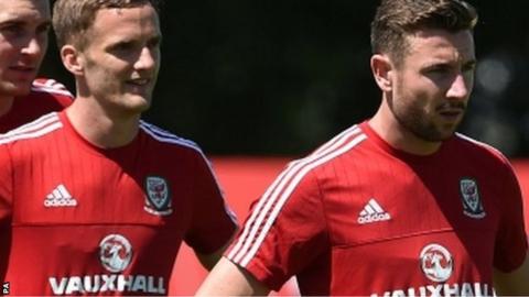 Paul Dummett (right) with Andy King