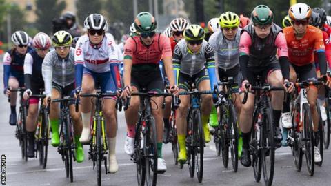 The first stage of the inaugural event was abandoned after heavy rain