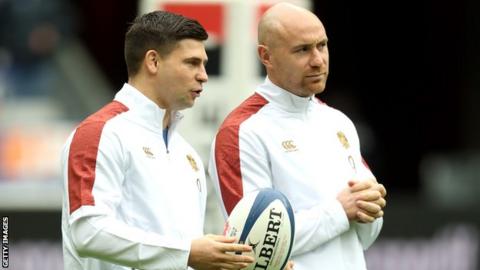 Ben Youngs and Willi Heinz