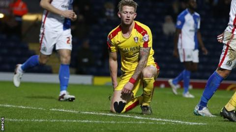 Rotherham midfielder Luke Hyam