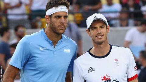 Andy Murray beat Juan Martin del Potro in the 2016 Olympics final