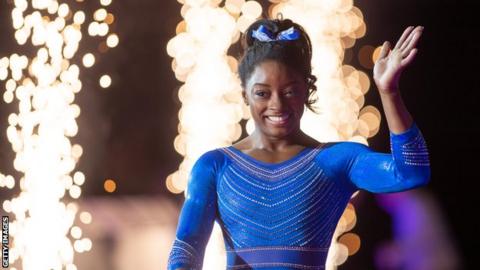 Simone Biles at Superstars of Gymnastics