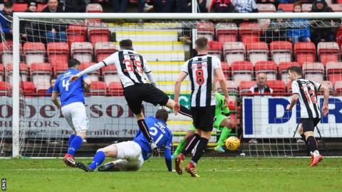 Ryan Blair scores