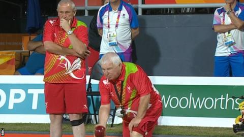 Wales skip Gilbert Miles