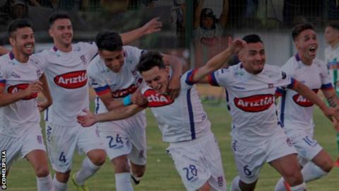 CD Melipilla celebrate
