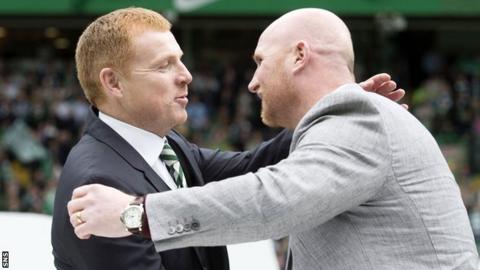 Neil Lennon and John Hartson