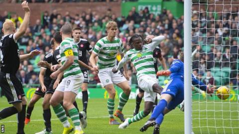 Dedryck Boyata scores for Celtic