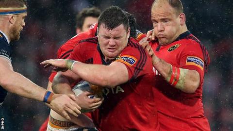 Dave Kilcoyne and BJ Botha return for Munster
