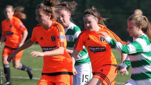 Celtic were heavily beaten by league leaders Glasgow City