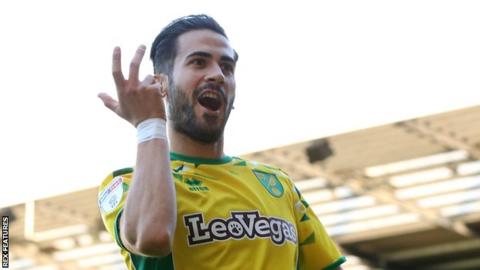 Mario Vrancic of Norwich City