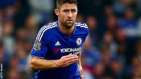 Chelsea defender Gary Cahill