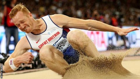 Greg Rutherford jumps