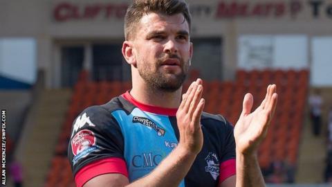 Elliot Kear has been with London Broncos since 2015