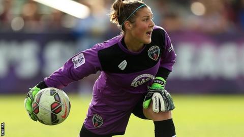 Mary Earps: Goalkeeper joins Reading from Bristol Academy - BBC Sport