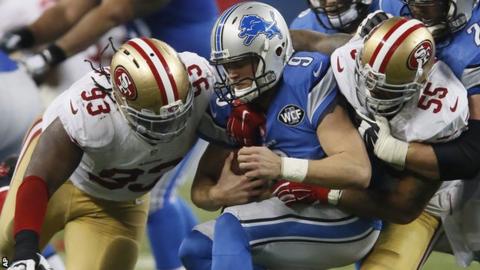 Detroit Lions v San Francisco 49ers