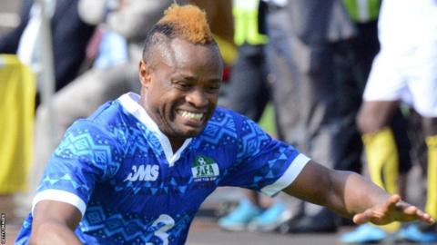Former Sierra Leone international Sheriff Suma