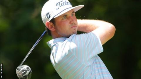JT Poston in the final round