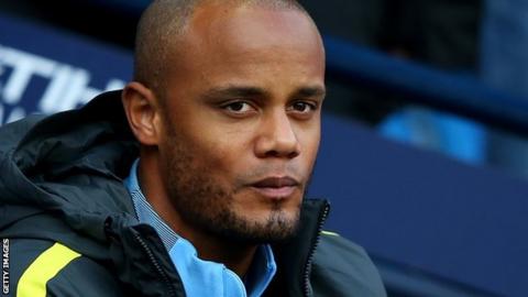Vincent Kompany out of Belgium's friendly against the Netherlands