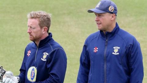 Paul Collingwood and Jon Lewis
