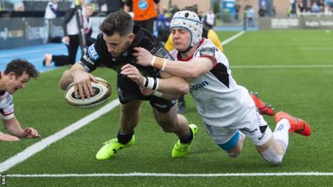 Tommy Seymour gave Glasgow Warriors the perfect start