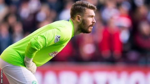 Mark Oxley kept 16 clean sheets for Hibernian last season