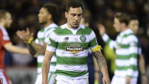 Celtic captain Scott Brown