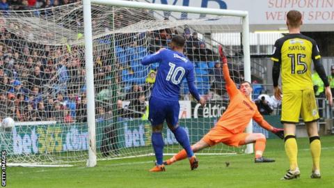 Kenneth Zohore goal
